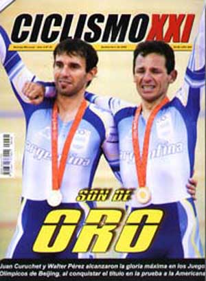 Revista Ciclismo XXI, tapa
