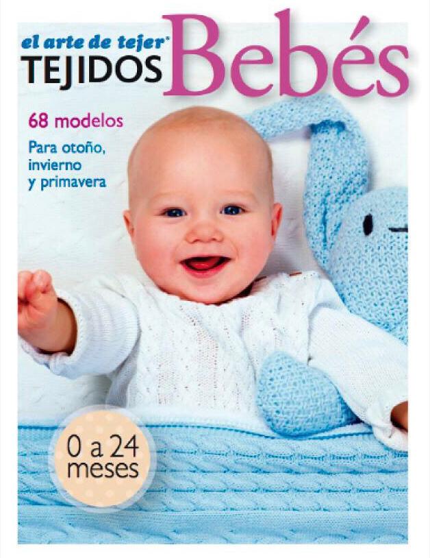 Revista El Arte de Tejer. Tejidos, Bebés. Tapa