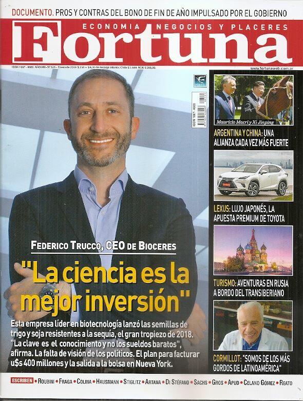 Revista Fortuna. Tapa