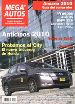 Revista Mega Autos, tapa