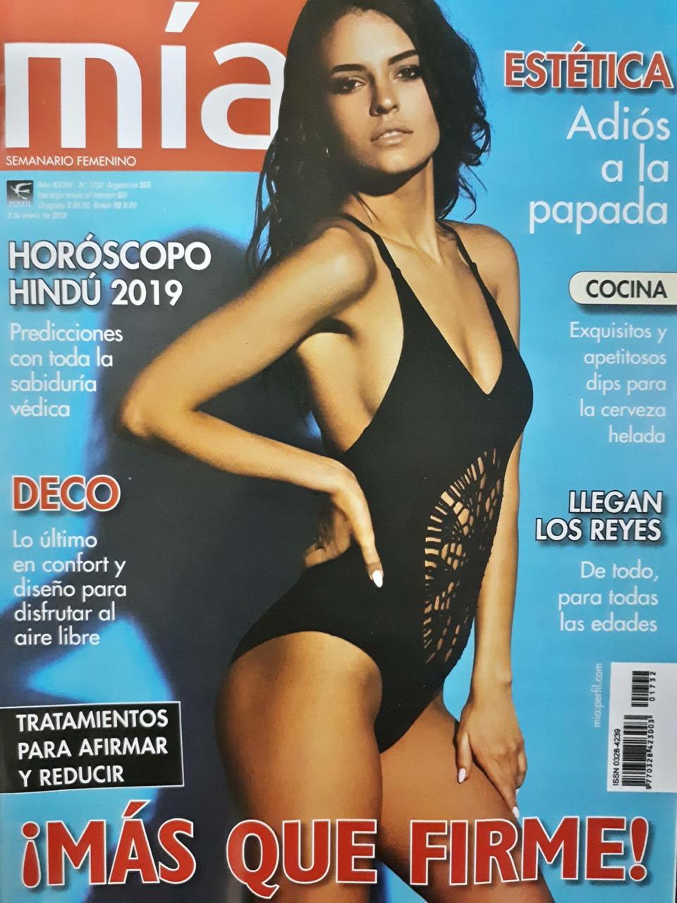 Revista Mía. 2019. Tapa