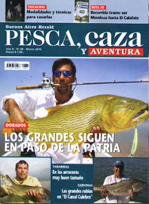 Revista Pesca, caza y aventura, tapa